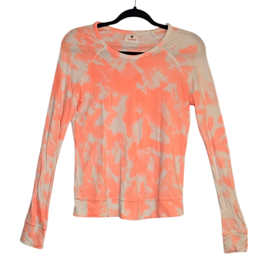 Sundry Neon Tie Dye Pullover size 4-6